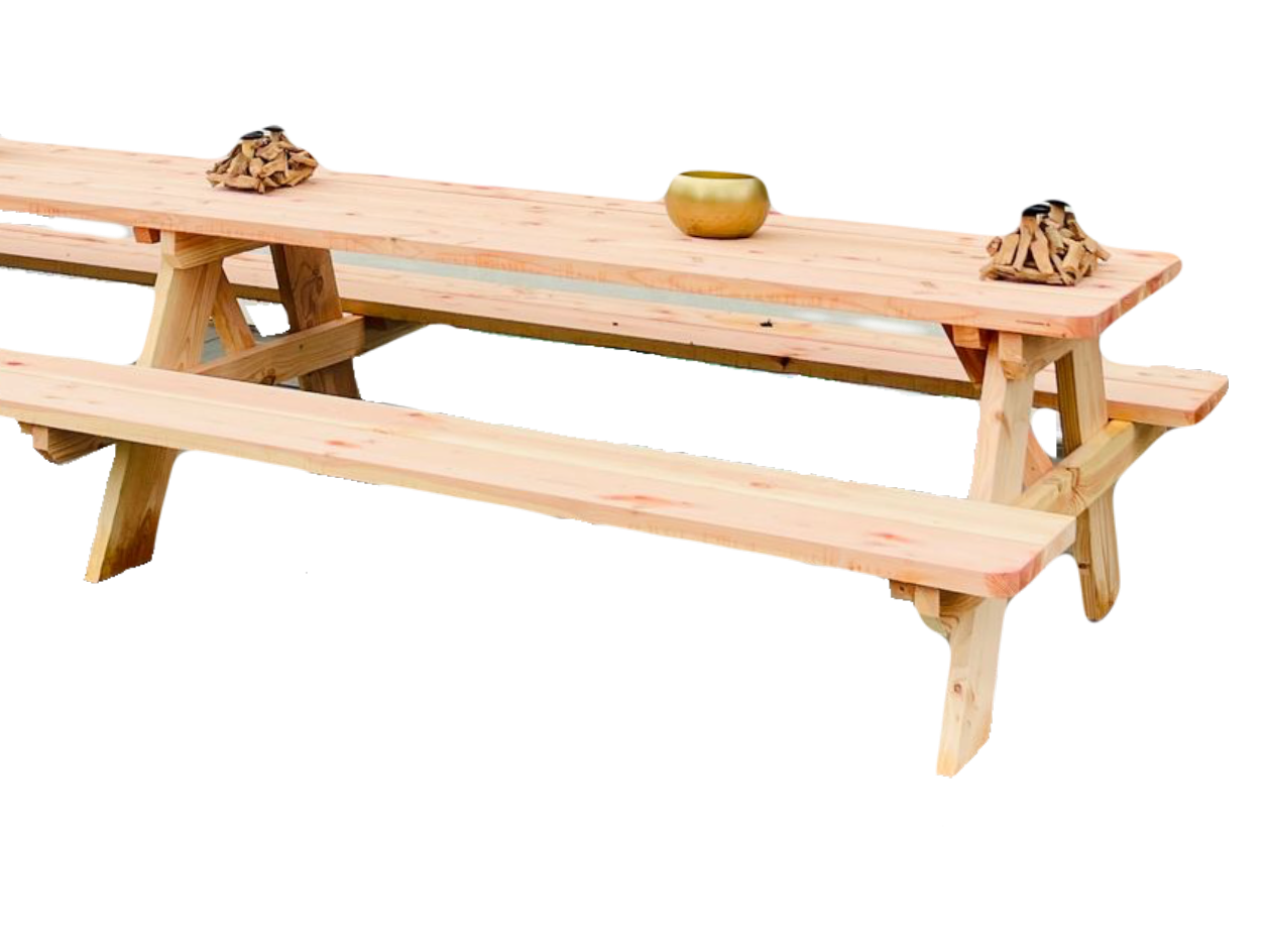 Douglas Classic Picknicktafel 4 meter