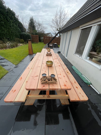 Douglas Classic Picknicktafel 4 meter