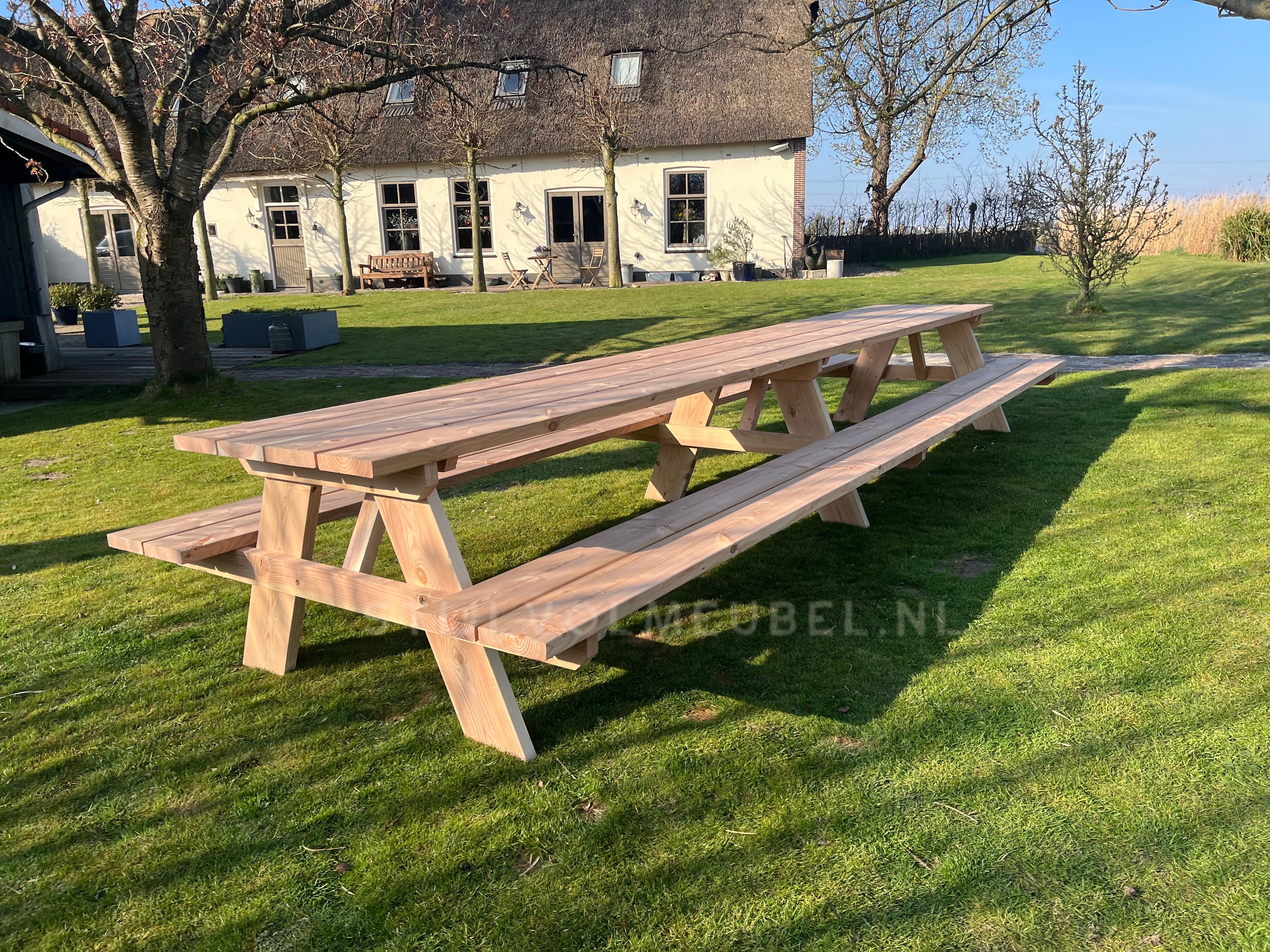 Douglas Classic Picknicktafel 5 meter